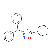 4-[3-(Diphenylmethyl)-1,2,4-oxadiazol-5-yl]-piperidine