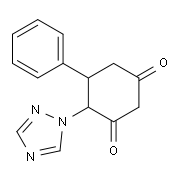 5-Phenyl-4-(1H-1,2,4-triazol-1-yl)-1,3-cyclohexanedione