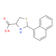 2-(1-Naphthyl)-1,3-thiazolidine-4-carboxylic acid