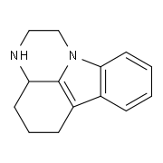 2,3,3a,4,5,6-Hexahydro-1H-pyrazino-[3,2,1-jk]carbazole