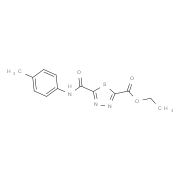 Ethyl 5-{[(4-methylphenyl)amino]carbonyl}-1,3,4-thiadiazole-2-carboxylate