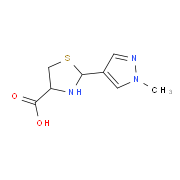 2-(1-Methyl-1H-pyrazol-4-yl)-1,3-thiazolidine-4-carboxylic acid