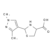 2-(1,3-Dimethyl-1H-pyrazol-4-yl)-1,3-thiazolidine-4-carboxylic acid