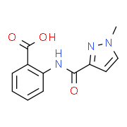 2-[(1-Methyl-1H-pyrazole-3-carbonyl)-amino]-benzoic acid