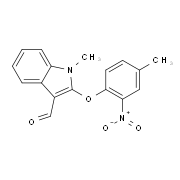 1-Methyl-2-(4-methyl-2-nitrophenoxy)-1H-indole-3-carbaldehyde
