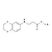 3-(2,3-Dihydro-benzo[1,4]dioxin-6-ylamino)-propionic acid methyl ester