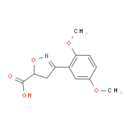 3-(2,5-Dimethoxyphenyl)-4,5-dihydroisoxazole-5-carboxylic acid