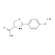 2-[4-(Methylsulfanyl)phenyl]-1,3-thiazolidine-4-carboxylic acid