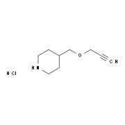 4-[(2-Propynyloxy)methyl]piperidine hydrochloride