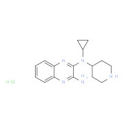 N-Cyclopropyl-N -piperidin-4-yl-quinoxaline-2,3-diamine hydrochloride