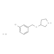 (S)-3-(3-Chloro-benzyloxy)-pyrrolidine hydrochloride