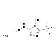 3-Hydrazino-5-(trifluoromethyl)-4H-1,2,4-triazol-4-amine hydrochloride
