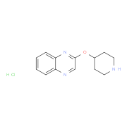 2-(piperidin-4-yloxy)quinoxaline hydrochloride