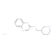 2-(piperidin-3-ylmethoxy)quinoxaline hydrochloride