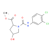 Methyl 1-[(3,4-dichloroanilino)carbonyl]-4-hydroxy-2-pyrrolidinecarboxylate