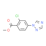 Methyl 2-chloro-4-(1H-1,2,4-triazol-1-yl)benzenecarboxylate