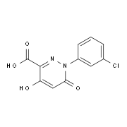 1-(3-Chlorophenyl)-4-hydroxy-6-oxo-1,6-dihydro-3-pyridazinecarboxylic acid