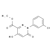 Methyl 1-(3-chlorophenyl)-4-hydroxy-6-oxo-1,6-dihydro-3-pyridazinecarboxylate