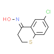 6-Chloro-2,3-dihydro-4H-thiochromen-4-one oxime