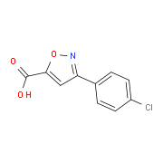 3-(4-Chlorophenyl)-5-isoxazolecarboxylic acid