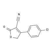 4-(4-Chlorophenyl)-2-oxo-2,5-dihydro-3-furancarbonitrile