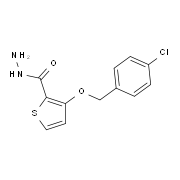 3-[(4-Chlorobenzyl)oxy]-2-thiophenecarbohydrazide