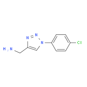 [1-(4-Chlorophenyl)-1H-1,2,3-triazol-4-yl]methanamine