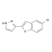 3-(5-Chloro-1-benzofuran-2-yl)-1H-pyrazole