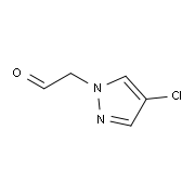 (4-Chloro-1H-pyrazol-1-yl)acetaldehyde