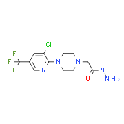 2-{4-[3-Chloro-5-(trifluoromethyl)-2-pyridinyl]piperazino}acetohydrazide