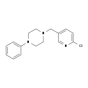 1-[(6-Chloro-3-pyridinyl)methyl]-4-phenylpiperazine