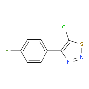 5-Chloro-4-(4-fluorophenyl)-1,2,3-thiadiazole