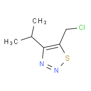 5-(Chloromethyl)-4-isopropyl-1,2,3-thiadiazole