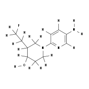 [Perfemiker]1-(5-aminopyridin-2-yl)-3-(2-fluoroethyl)piperidin-4-ol,95%