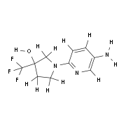 [Perfemiker]1-(5-aminopyridin-2-yl)-3-(trifluoromethyl)pyrrolidin-3-ol,95%