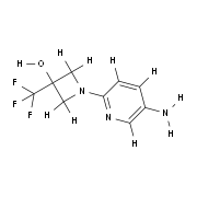 [Perfemiker]1-(5-aminopyridin-2-yl)-3-(trifluoromethyl)azetidin-3-ol,95%