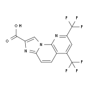 2,4-Bis(trifluoromethyl)imidazo[1,2-a][1,8]naphthyridine-8-carboxylic acid