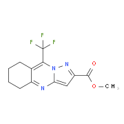 Methyl 9-(trifluoromethyl)-5,6,7,8-tetrahydro-pyrazolo[5,1-b]quinazoline-2-carboxylate
