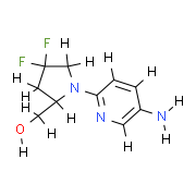 [Perfemiker](1-(5-aminopyridin-2-yl)-4，4-difluoropyrrolidin-2-yl)methanol,95%