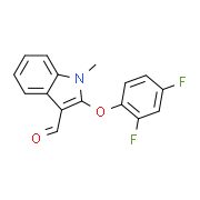 2-(2,4-Difluorophenoxy)-1-methyl-1H-indole-3-carbaldehyde