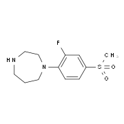 1-[2-Fluoro-4-(methylsulfonyl)phenyl]-1,4-diazepane