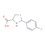2-(4-Fluorophenyl)-4-thiazolidinecarboxylic acid