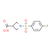 1-(4-Fluoro-benzenesulfonyl)-azetidine-3-carboxylic acid