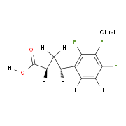 [Perfemiker]反式-2-（2，3，4-三氟苯基）环丙烷-1-羧酸,99%