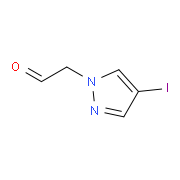 (4-Iodo-1H-pyrazol-1-yl)acetaldehyde