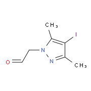 (4-Iodo-3,5-dimethyl-1H-pyrazol-1-yl)acetaldehyde