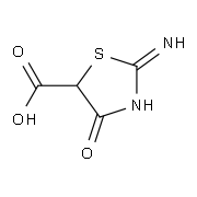 2-Imino-4-oxo-thiazolidine-5-carboxylic acid