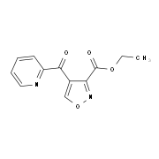 Ethyl 4-(2-pyridinylcarbonyl)-3-isoxazolecarboxylate