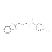 4-Amino-benzoic acid 3-(1H-benzoimidazol-2-yl)-propyl ester
