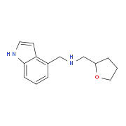 N-(1H-Indol-4-ylmethyl)-N-(tetrahydrofuran-2-ylmethyl)amine